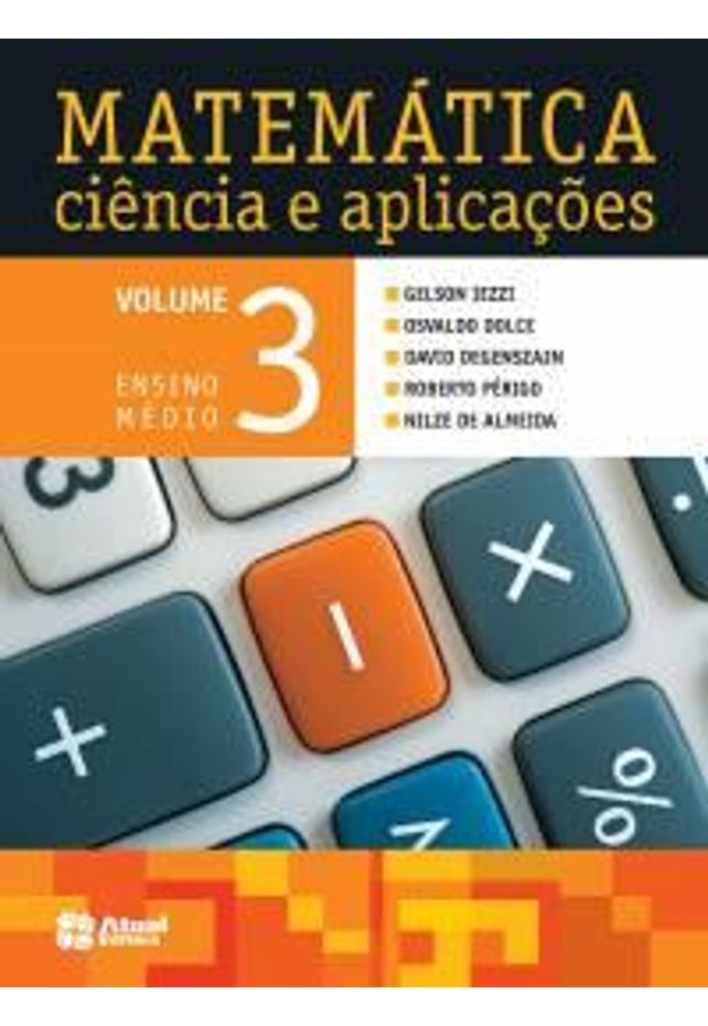 Matemática Ciência e Aplicações - Volume 3 - Livraria da Vila