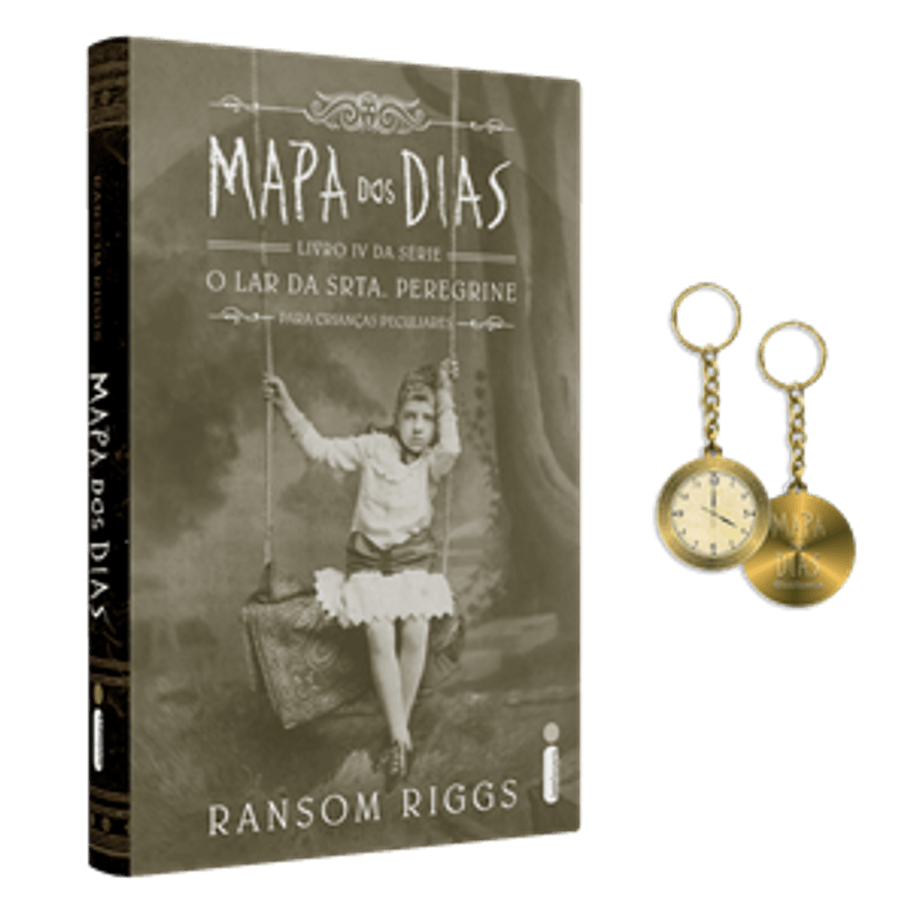 Mapa dos Dias o Lar da Srta. Peregrine para Crianças Peculiares Livraria da Vila