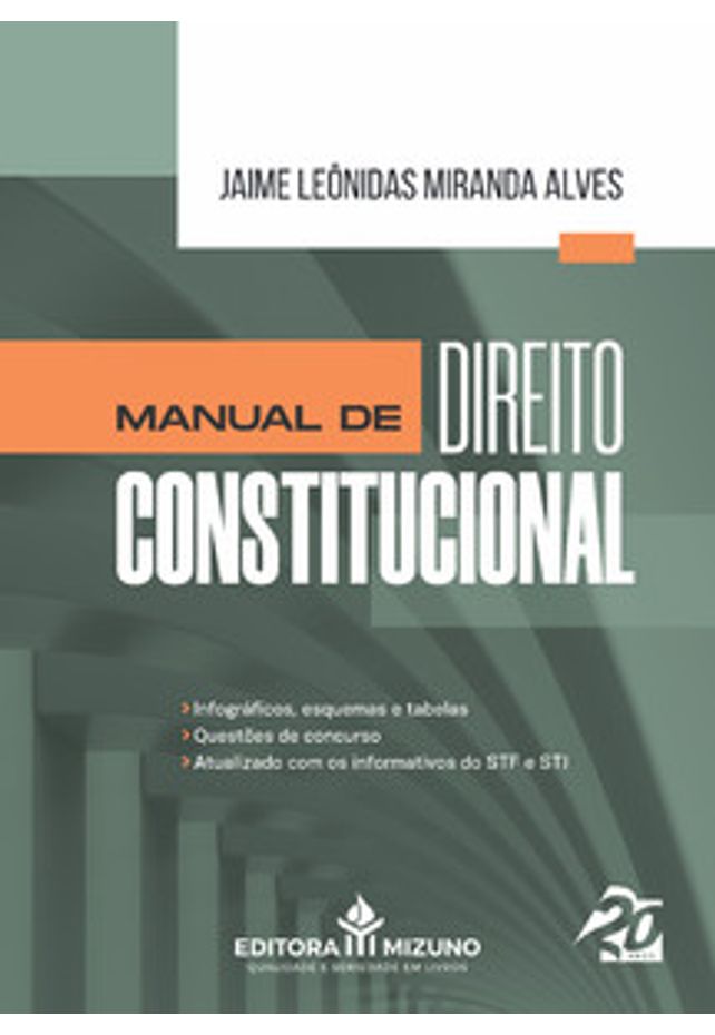 Manual De Direito Constitucional - Livraria Da Vila