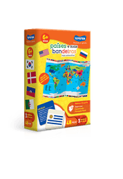 Jogo Educativo Países e suas Bandeiras - Toyster - Jogos