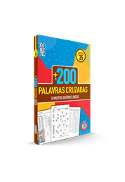  Livro Mais 200 Palavras Cruzadas nível médio Ed 35 : Equipe  Coquetel