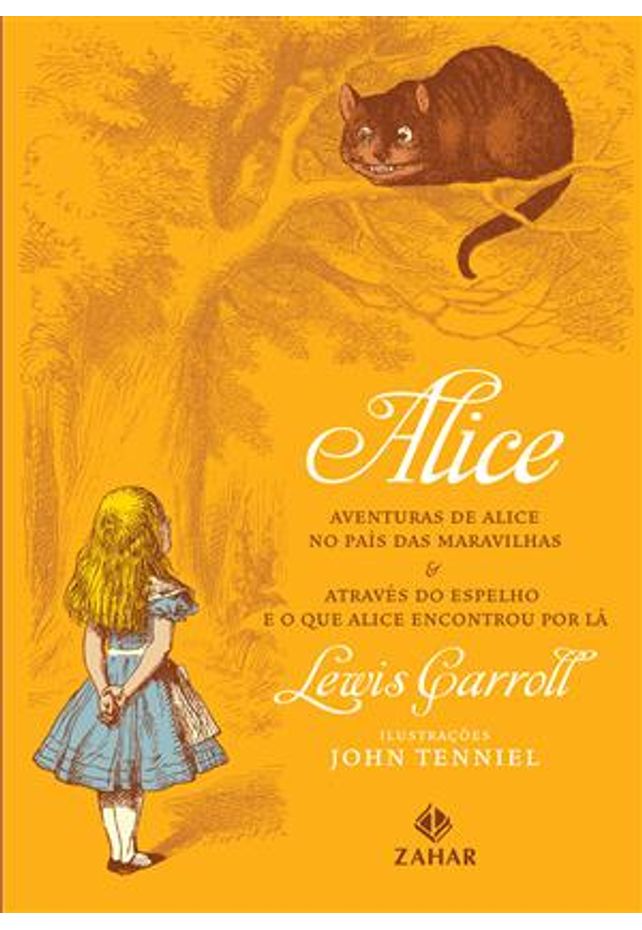 Livro - Alice: edição bolso de luxo: Aventuras de Alice no País das  Maravilhas & Através do Espelho e o que Alice encontrou por lá em Promoção  na Americanas