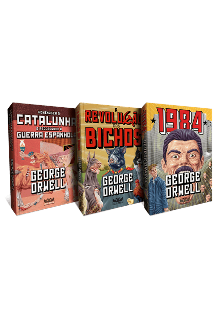 Box - o Melhor de George Orwell - 1984; a Revolução dos Bichos; Homenagem À Catalunha e Guerra Espanhola