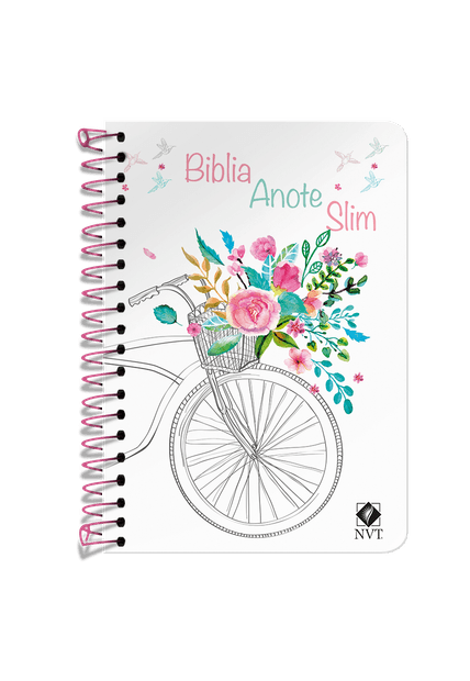 Bíblia Anote Nvt Slim Espiral - Bike: Série Slim
