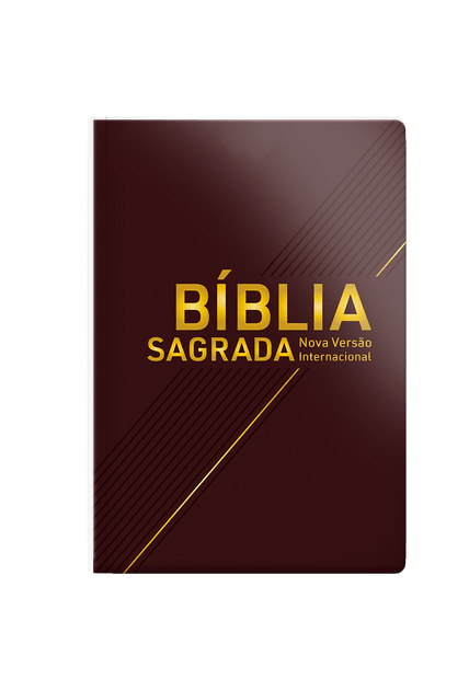 Bíblia Nvi Grande Luxo Vinho