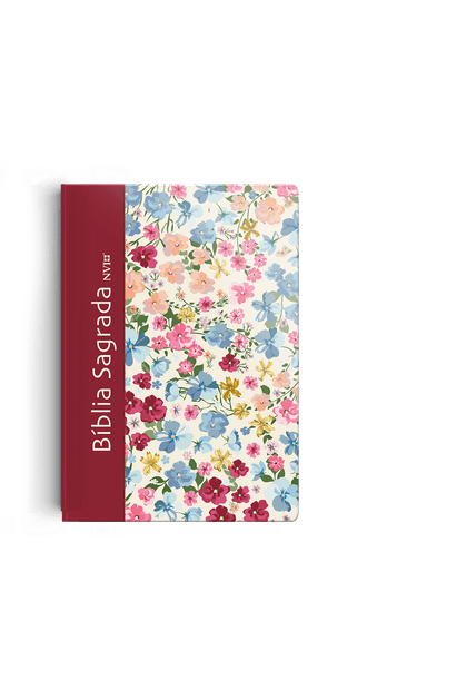 Bíblia Nvi Slim Compacta Floral: Mais Leve, Mais Prática Mesmo Conteúdo!