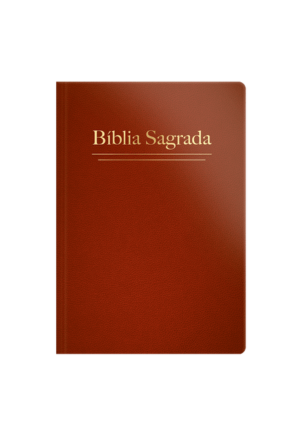 Bíblia Rc Letra Grande Semi Luxo Telha