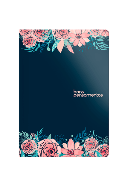 Livro Bons Pensamentos - Rosas: Registre Cada Momento com #Bonspensamentos.