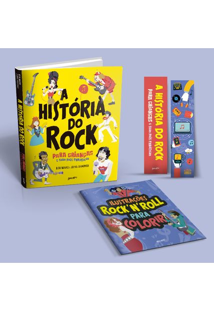 A História do Rock para Crianças (E Seus Pais Fanáticos) - Acompanha Brindes!