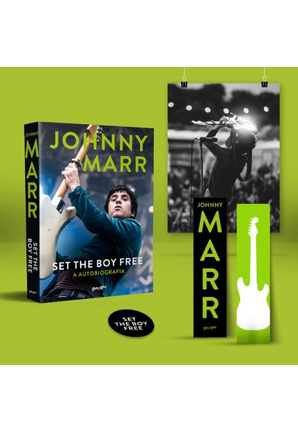 Set The Boy Free - Johnny Marr (Edição Especial com Brindes, em Português): a Autobiografia do Lendário Guitarrista do The Smiths