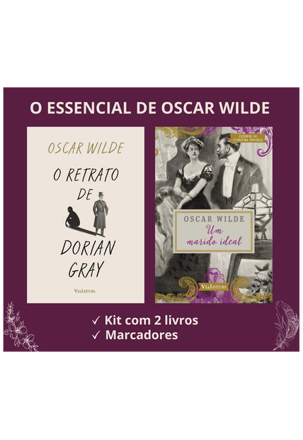Kit Oscar Wilde: o Retrato de Dorian Gray + Um Marido Ideal