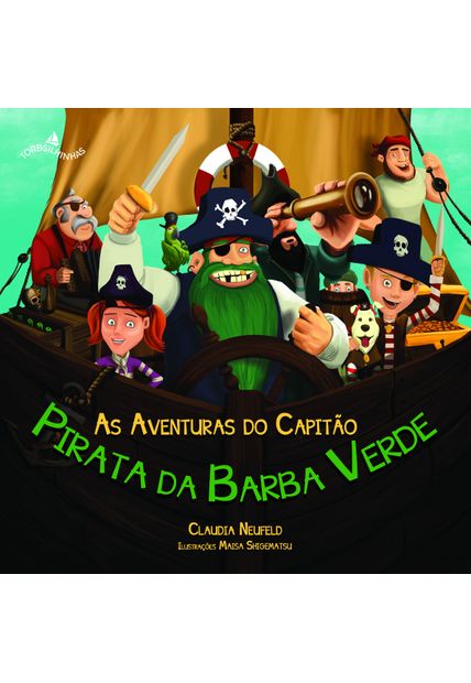 As Aventuras do Capitão Pirata da Barba Verde: Edição em Português