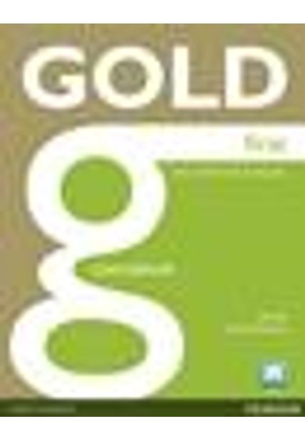 New Gold First Coursebook - With Active Book Cd-Rom