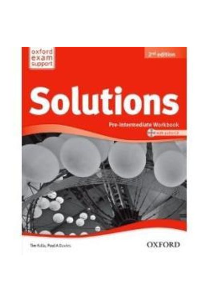 Solutions Pre-Intermediate - Workbook and Audio Cd Pack - Second Edition