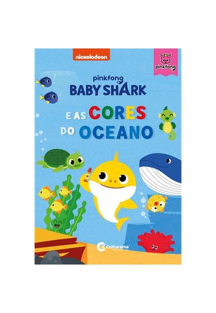 Pop Capa Dura - Baby Shark e as Cores do Oceano