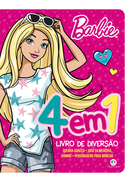 Barbie - 4 em 1 - Livro de Diversão