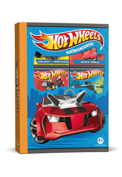 Hot Wheels - Box 6 Minilivros: com 6 Livros Cartonados