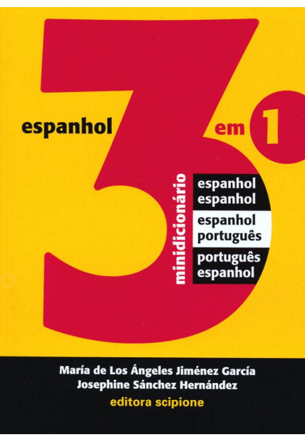 Minidicionário 3 em 1 - Espanhol