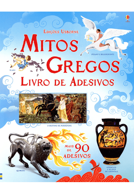 Mitos Gregos: Livro de Adesivos