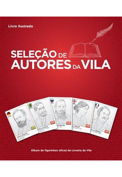 Album de Figurinhas - Seleção de Autores da Vila