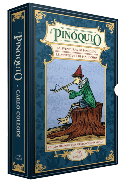 Pinóquio – História Verdadeira: 2 Livros Marcador + Pôster + Cards