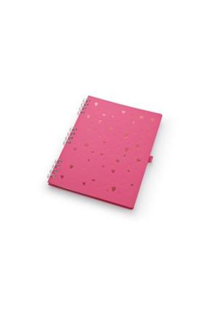 Caderno Romantic Ultra Wire - Rosa