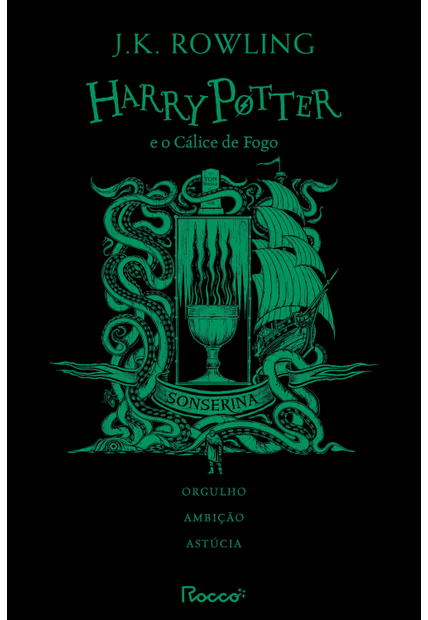 Harry Potter e o Cálice de Fogo: Hp Casas de Hogwarts: Sonserina