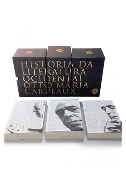 Box - Historia da Literatura Ocidental - 3 Volumes