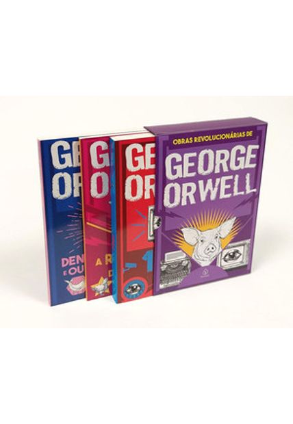 As Obras Revolucionárias de George Orwell - Box com 3 Livros