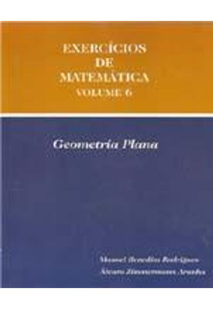 Exercicios de Matematica 6 - Geometria Plana - 8587592041