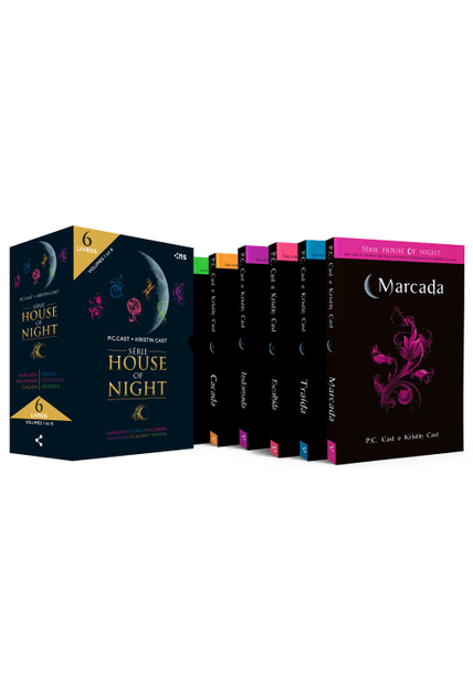 Box House of Night - Slim: Coleção Completa V.1 (Livros 1 a 6)
