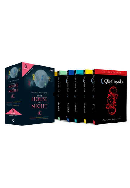 Box House of Night - Slim: Coleção Completa V.2 (Livros 7 a 12)