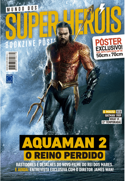 Superpôster Mundo dos Super-Heróis - Aquaman 2