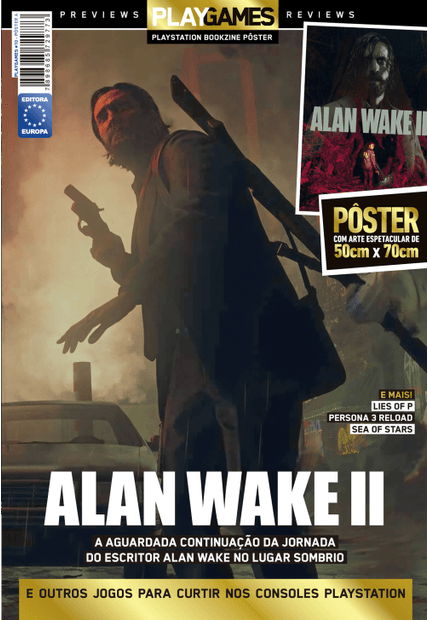 Superpôster Playgames - Alan Wake 2