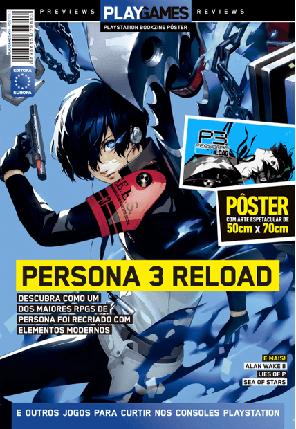Superpôster Playgames - Persona 3 Reload