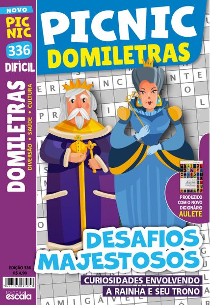 Picnic Dimiletras - Desafios Majestosos - Médio: 336