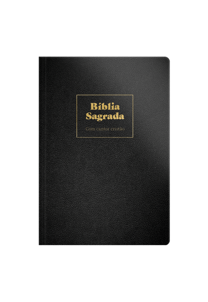 Bíblia Nvi Grande com Cantor Cristão Luxo Preto
