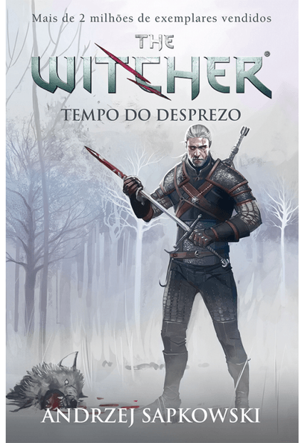 Tempo do Desprezo - The Witcher - a Saga do Bruxo Geralt de Rívia (Capa Game)