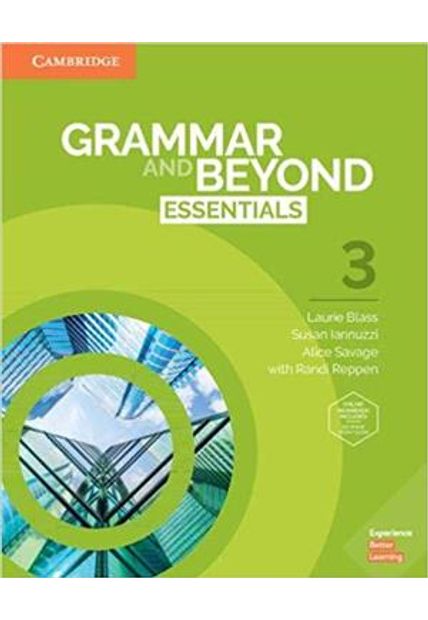 Grammar and Beyond Essentials Level 3 Student´S Book With Online Workb