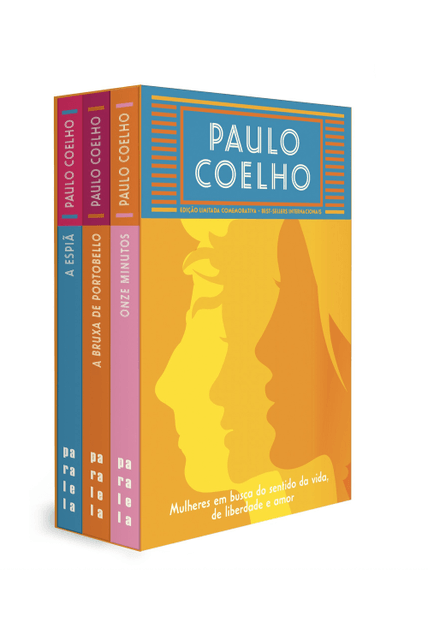 Box Paulo Coelho – Coleção Três Mulheres: a Bruxa de Portobello, Onze Minutos e a Espiã