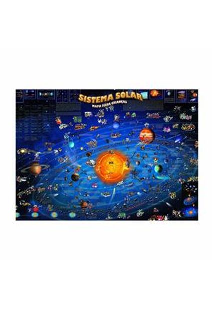 Sistema Solar - Mapa para Crianças