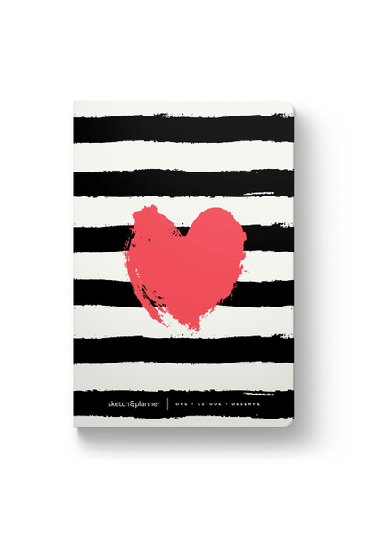 Sketch & Planner - Primeiro Amor: Ore, Estude, Desenhe