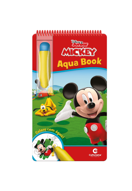 Aqua Book Mickey