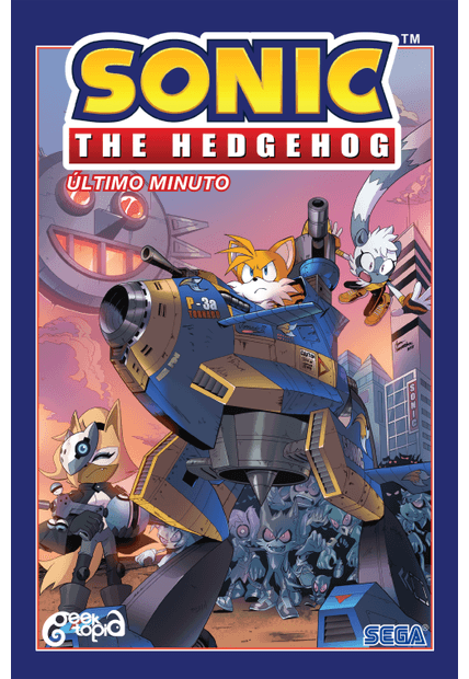 Sonic The Hedgehog – Volume 6: Último Minuto (Acompanha Pôster e Marcador)