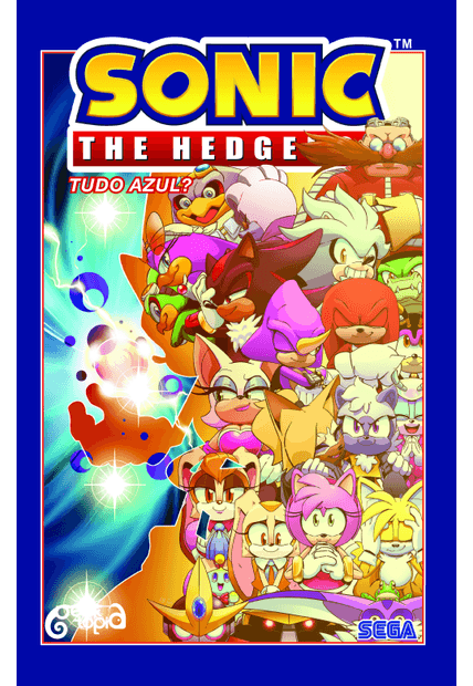 Sonic The Hedgehog – Volume 8: Tudo Azul?: ( Acompanha Pôster e Marcador)