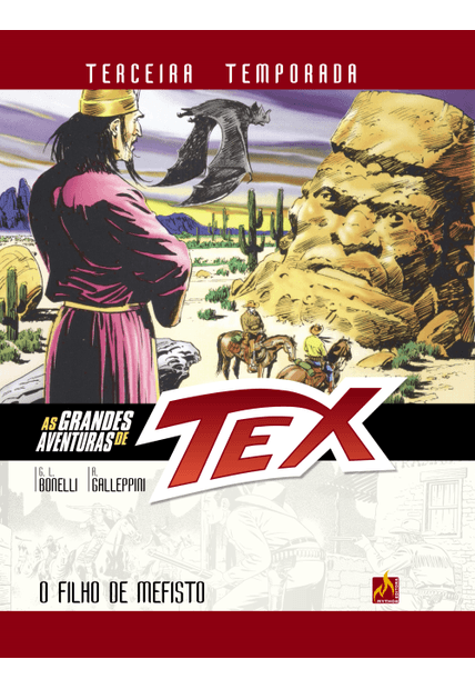 As Grandes Aventuras de Tex - Terceira Temporada - Vol. 3: o Filho de Mefisto