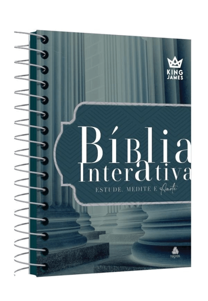 Bíblia Interativa Estude, Medite e Anote: Modelo Amparo - King James