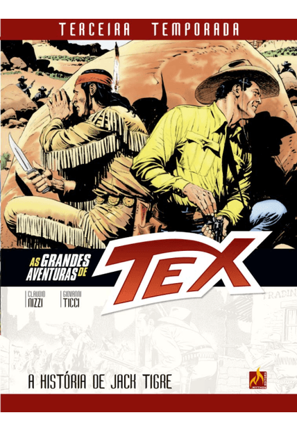 As Grandes Aventuras de Tex - Terceira Temporada - Vol. 1: a História de Jack Tigre