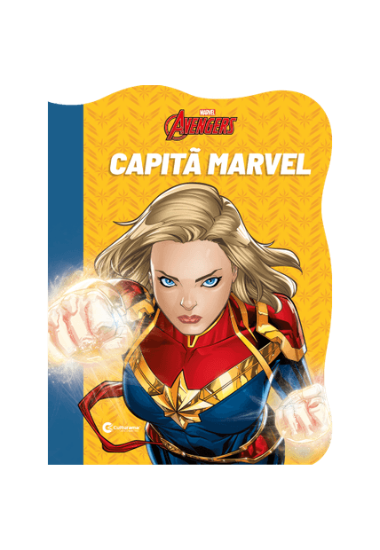 Livro Recortado Marvel Capitã Marvel