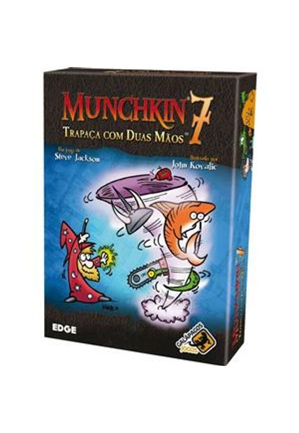 Munchkin 7 - Trapaça com Duas Mãos - Expansão Munchkin